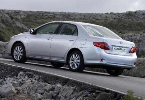 Toyota corolla hinten - toyota,