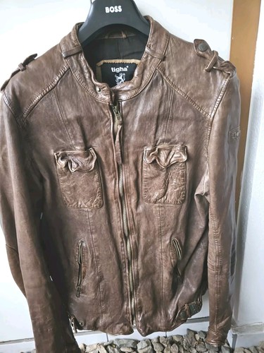 Tigha designer lederjacke xl - designer,