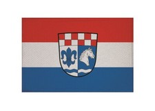  Aufnäher Halsbach Fahne