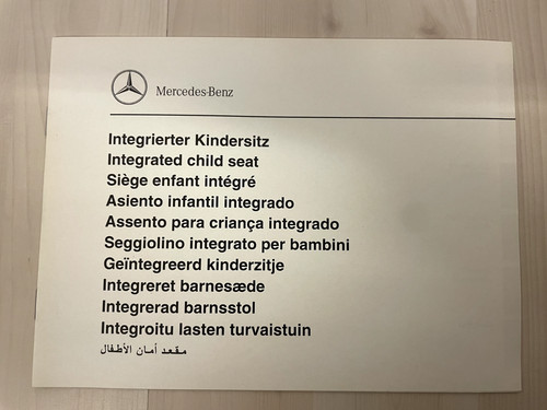 Mercedes benz integrierter - mercedes-benz,