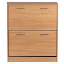 Finebuy schuhschrank buche - schuhschrank,