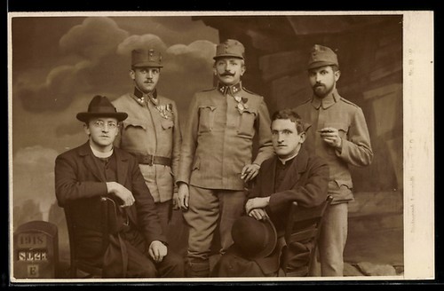 Foto soldaten in - k.u.k.,