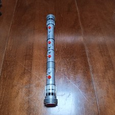 Star Wars Darth Maul Lichtschwert ausklappbar, Doppelklingen 2011 Hasbro Cosplay