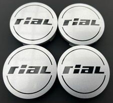 🟢 4x RIAL Felgendeckel /