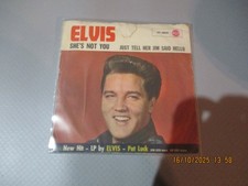 (94)  Elvis Presley - She's not you / Just tell her Jim said  - 7" Single Vinyl