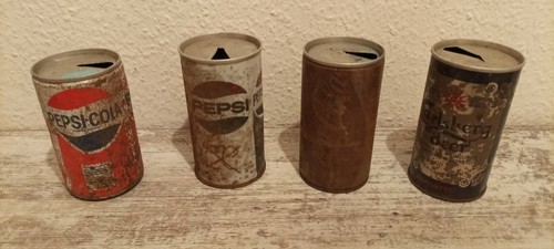 Mixed lot vintage tins - vintage, pepsi