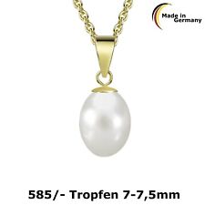 Süßwasserzuchtperle 7,5 mm