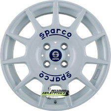 4x Sparco Terra white 7x16