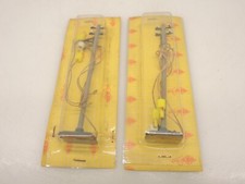 Busch 586/55 2 x Stromasten komplett HO Freileitungssystem vintage Busch 2 x OVP