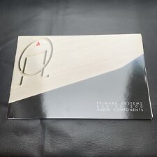 Hifi Prospekt Primare Systems Serie 200