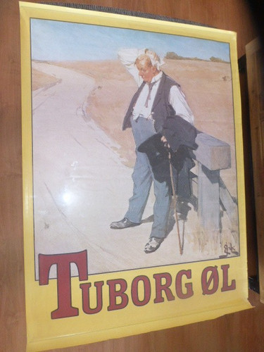 Tuborg plakat der - plakat,