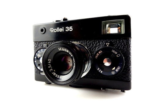 Rollei black paint defekt - black,
