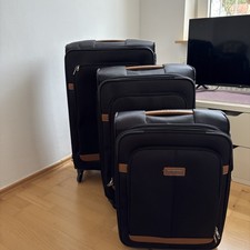 Samsonite Trolley Set 3er Set mit Zahlenschloss Und jeweils 4 Rollen