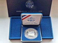 USA 1 Dollar 1987 PP - 200 Jahre Verfassung - Constitution Coin Silber US Mint