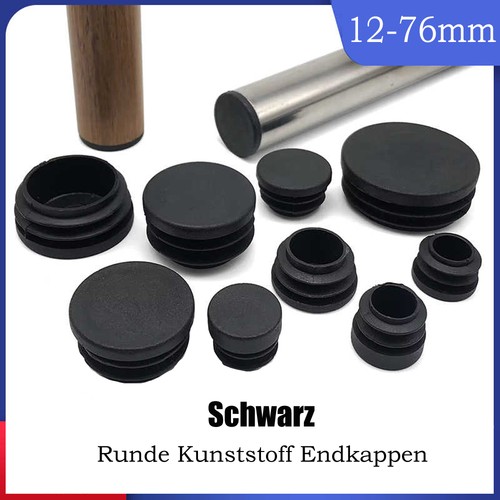 Runde kunststoff endkappen - runde,