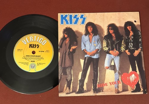 Kiss hide your heart - heart, 7”