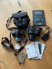 Sony alpha a230 DSLR Spiegelreflexkamera Set