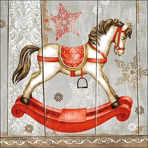 Servietten rocking horse - 20, "rocking