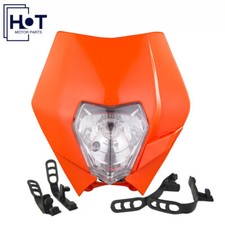Orange motocross headlight for - orange,