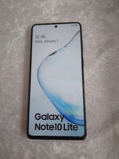 Samsung Galaxy Note10 Lite Schwarz Dummy Attrappe - Requisit, Deko, Ausstellung