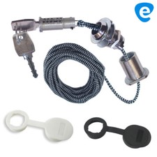 Notentriegelung Notentriegelungsschloss f Liftmaster Hörmann Garagen Tor Antrieb