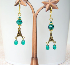 elfenmusik Ohrringe Vintage Viktorianisch Ohrschmuck Geschenk Frauen Geburtstag