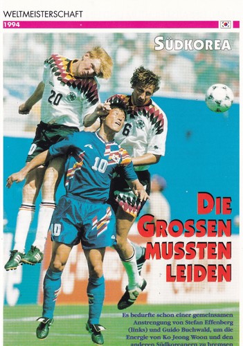 Fußball 1994 sammlerkarte - fußball,