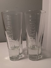 2 x Ramazzotti Gläser, Glas, erhaben