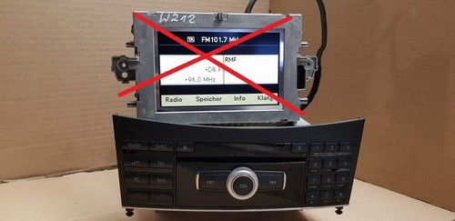 Radio 1cd mp3 mercedes w212 - radio,