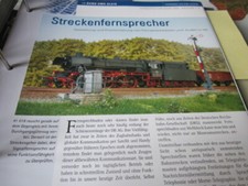 Meisterschule ModellBahn N 10 Fernmeldeanlagen Streckenfernsprecher 12S