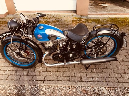 Motorrad oldtimer triumph - motorrad,