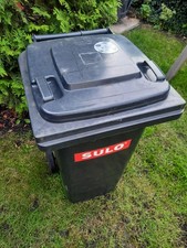 Mülltonne scharz gebraucht von Sulo 120 Liter