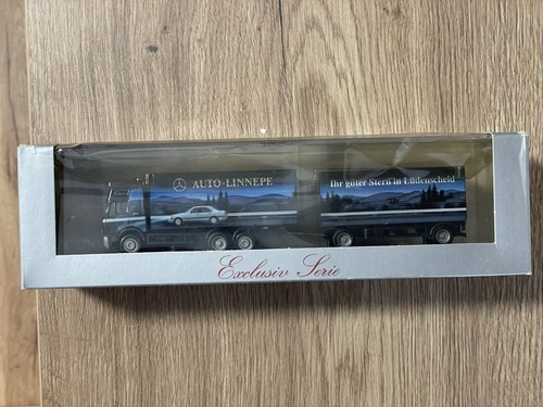Herpa mercedes anhängerzug - herpa,