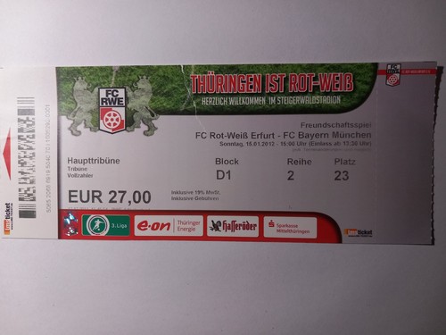 Ticket eintrittskarte - /,