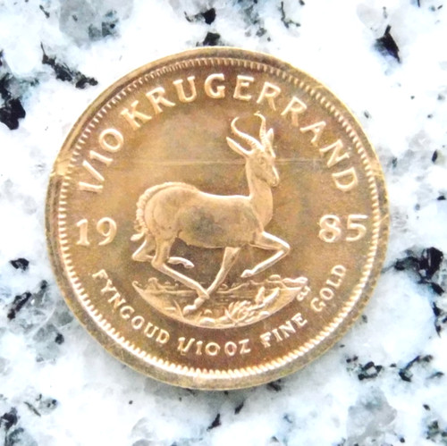Goldmünze oz krügerrand - 1/10,