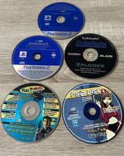 PS 2 Konvolut demo discs / cheats 5 Vintage PS2 Spiele Retro Play Station 2 Top