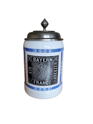 Bierkrug briefmarke bayern - briefmarke,