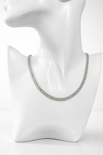 925 silber garibaldikette - 925,