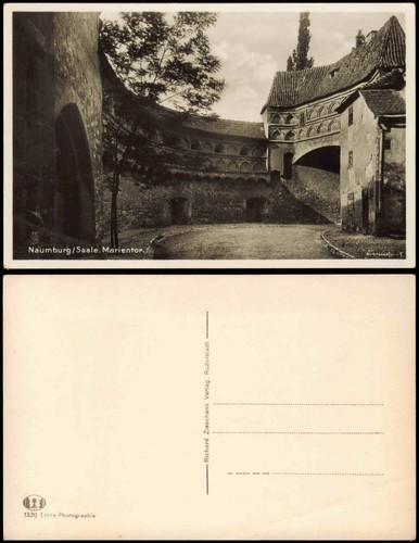 Ansichtskarte naumburg - naumburg, (saale)