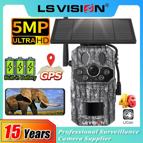 Vision 5mp solar kamera 4g - vision,