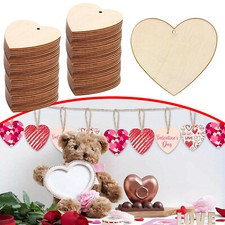 Holz Form Herz Set Mit Löcher