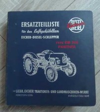 Eicher Schlepper EM295 Panther Ersatzteilkatalog