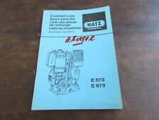 Hatz Diesel E573 E673