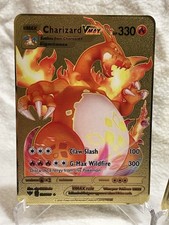 Charizard Pokemon Metall Karte