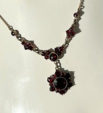 Vintage Granat Halskette 333