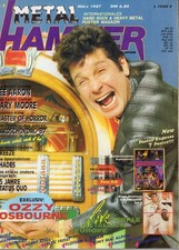 METAL HAMMER Ausgabe Nr.3 1987 OZZY AGENT STEEL MANOWAR FLOTSAM & JETSAM MALICE