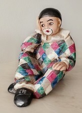 Vintage achatit clown sitzend - vintage,