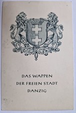 Danzig Gdansk Das Wappen der freien Hansestadt Verlag Paul Rosenberg aus Danzig