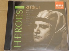Benjamino gigli heroes - benjamino, nm/vg+