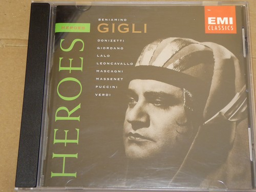 Benjamino gigli heroes - heroes, nm/vg+